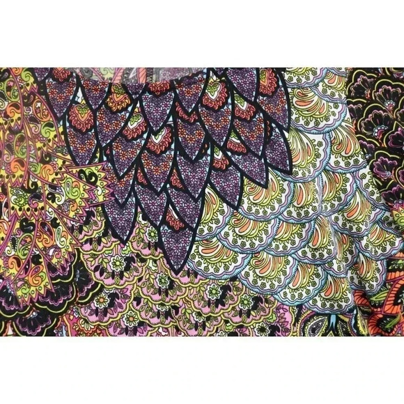 MSK Belled Sleeve Paisley Dress-Medium-Silky-Flowy - Picture 5 of 10